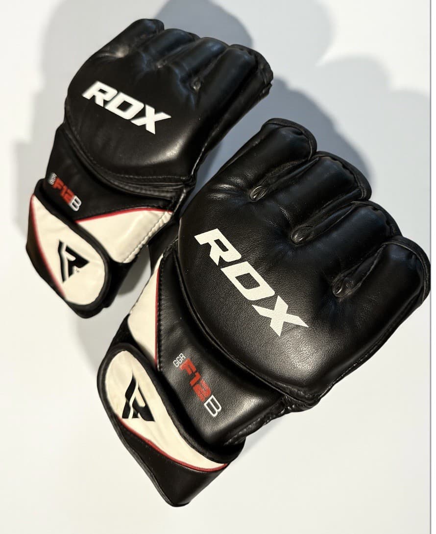 RDX Gloves Men XL Sparring Grappling Kick Boxing Training GGR F12B