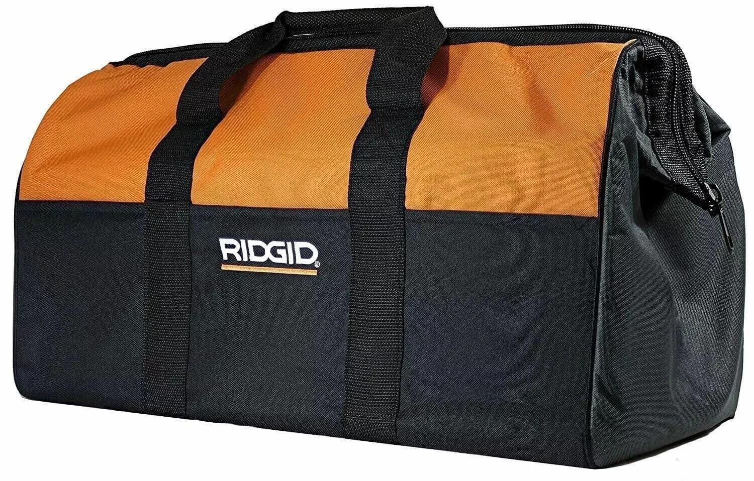 Brand New Ridgid 22" X 10 " X 13 Large Heavy Duty 6 Pocket Tool Bag