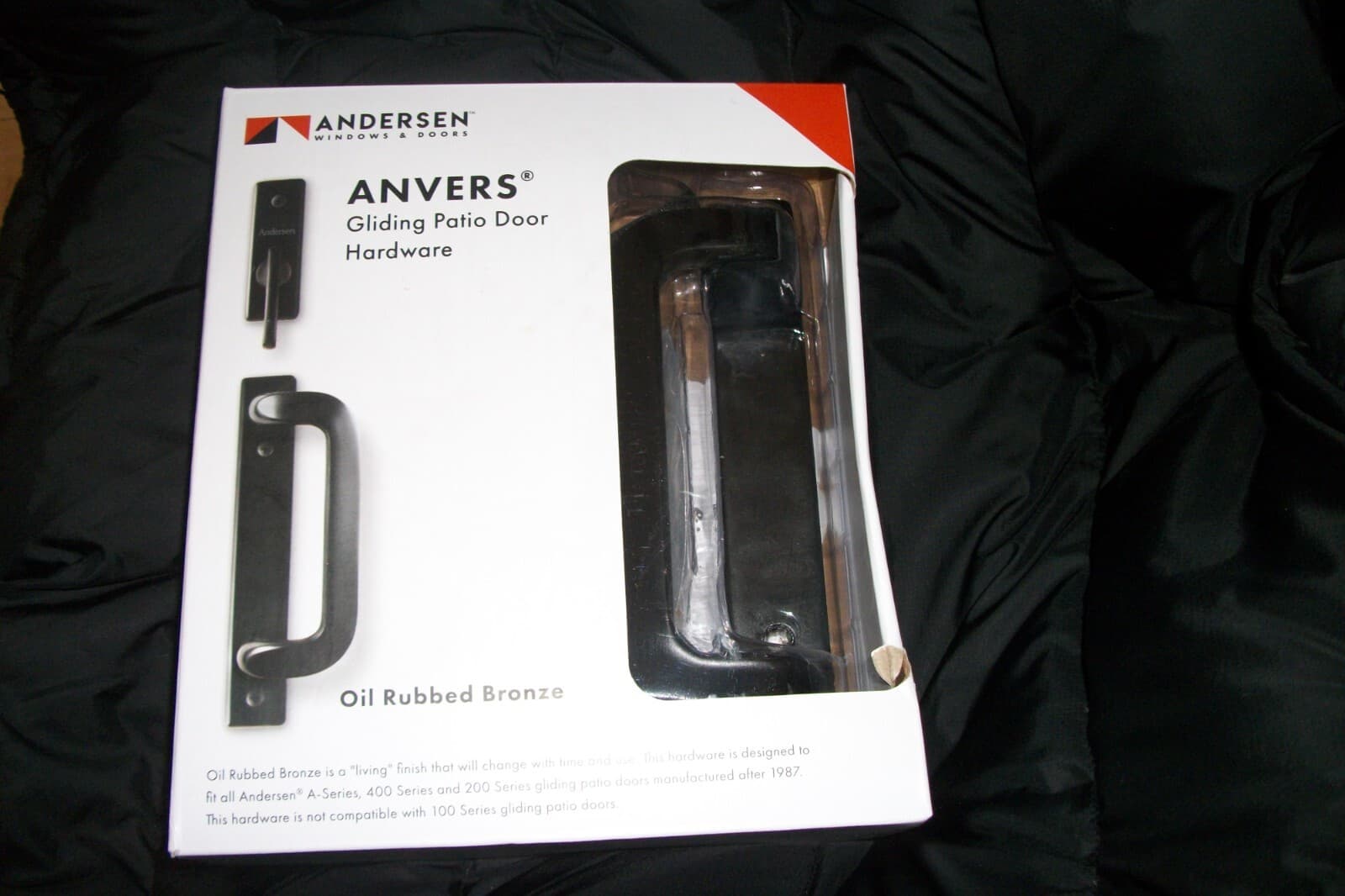 Andersen 2 Panel Gliding Patio Door Hardware, Anvers , Oil Rub Bronze