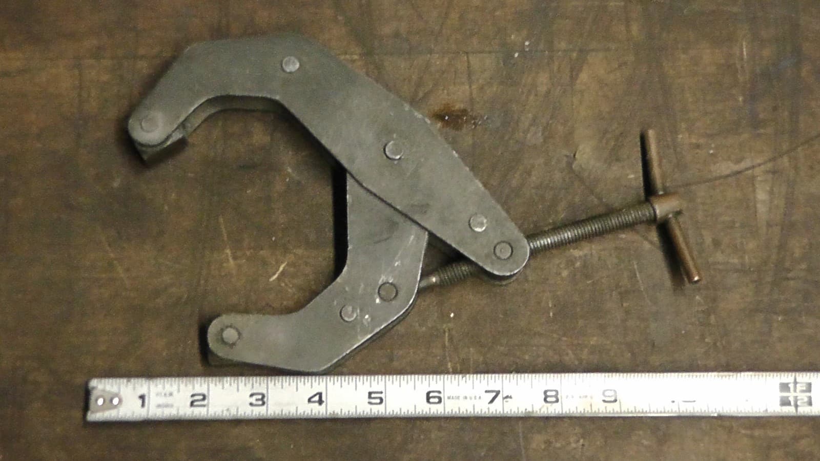 Enco Welding Clamp 4-1/2 “, #4.5, Copper Jaw, Used