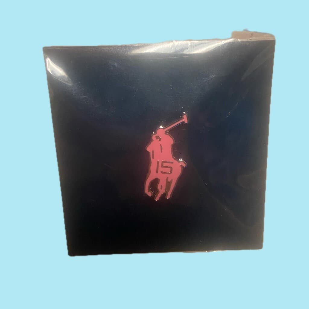 Macys Ralph Lauren Polo Breast Cancer Awareness Pink Horse 15 Logo Enamel Pin