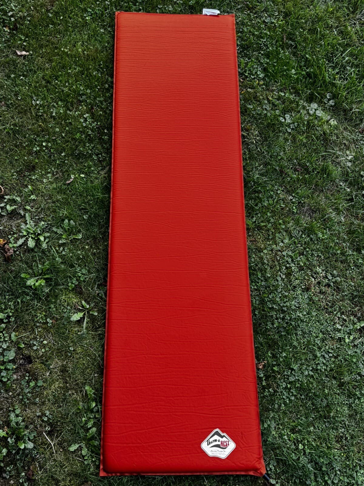 Therm-A-Rest Sleeping Pad Orange 72” X 20” EXC Rectangular Cascade Designs