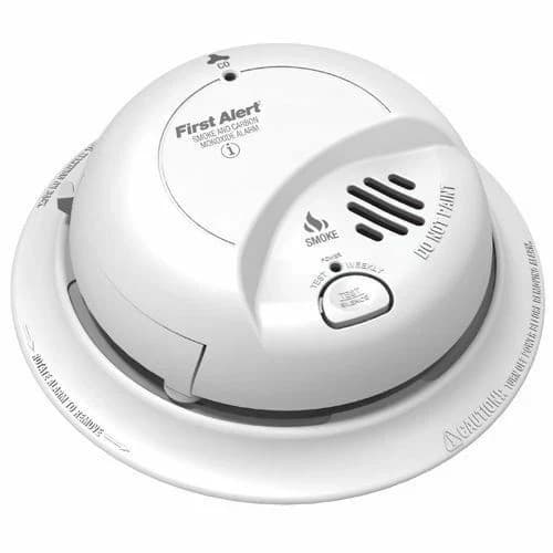 First Alert SC9120B/SMICO100-AC Combination Carbon Monoxide & Smoke Alarm AC