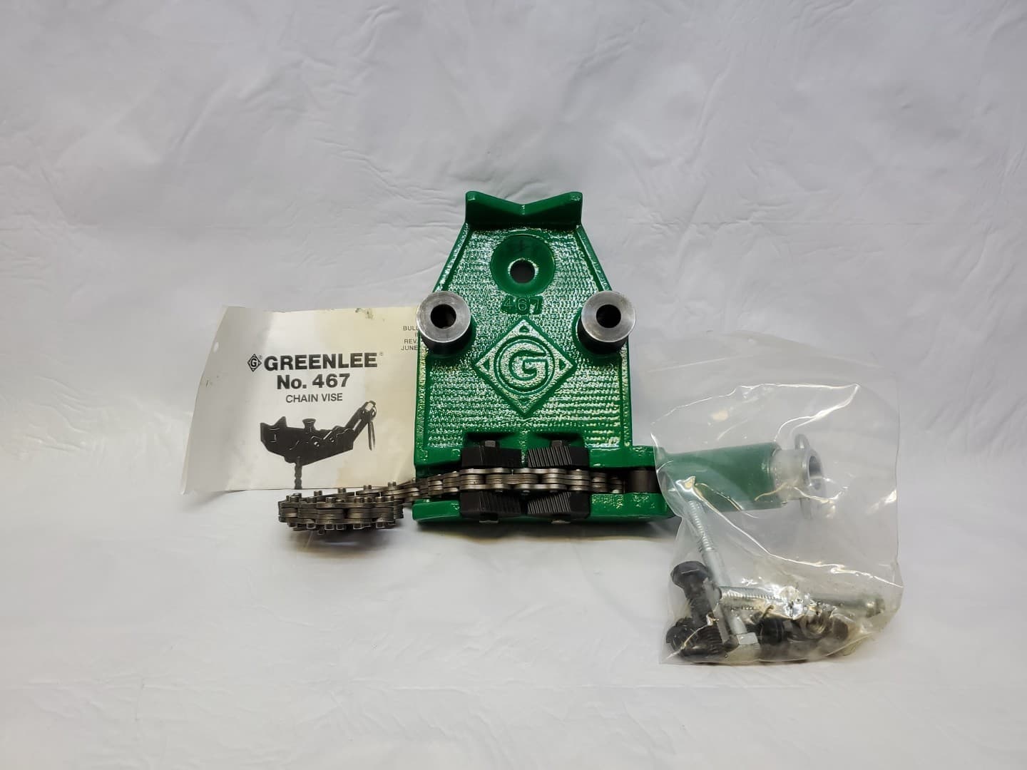 Greenlee 467 Chain-Type Pipe Vise