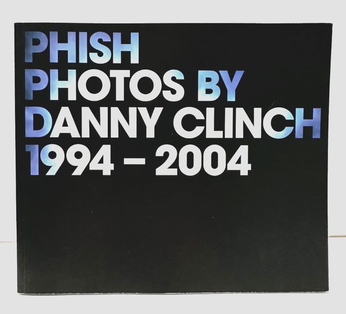 PHISH SIGNED PHOTO BOOK DANNY CLINCH 1994-2004 COVENTRY FESTIVAL (VF or VF+)