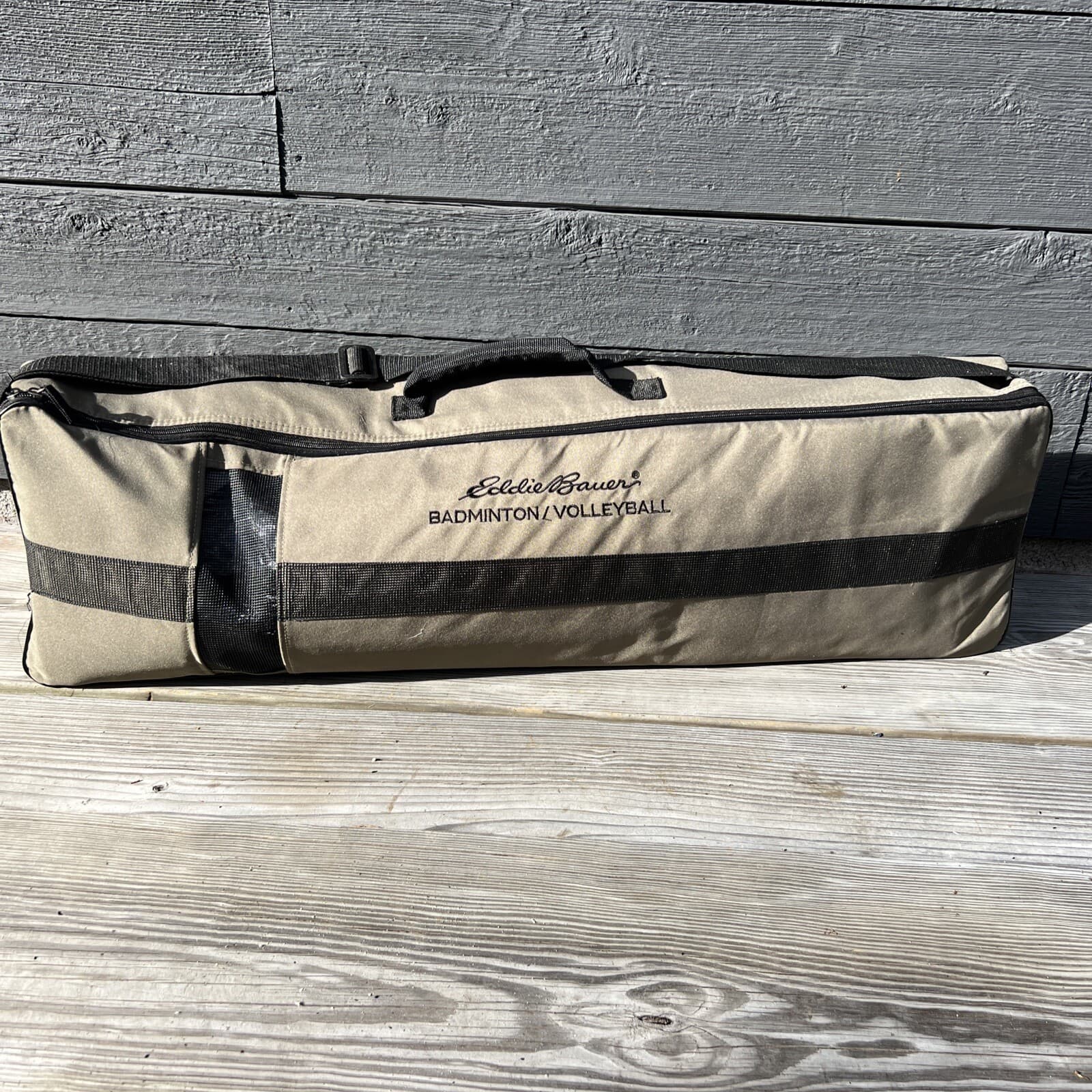 Eddie Bauer Competition Badminton/Volley Ball Set with Carrying Bag