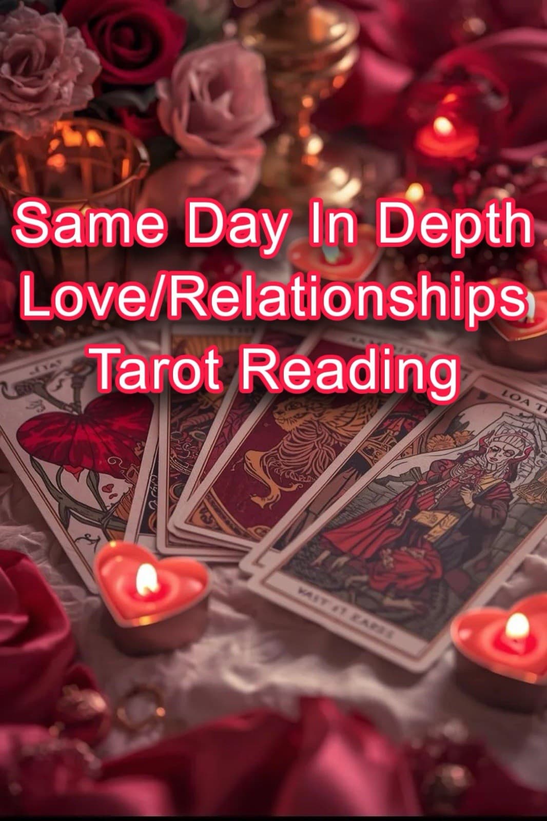 Same Day DeliveryLove/Relationships Tarot Reading Will Be Delivered Within 1Hour