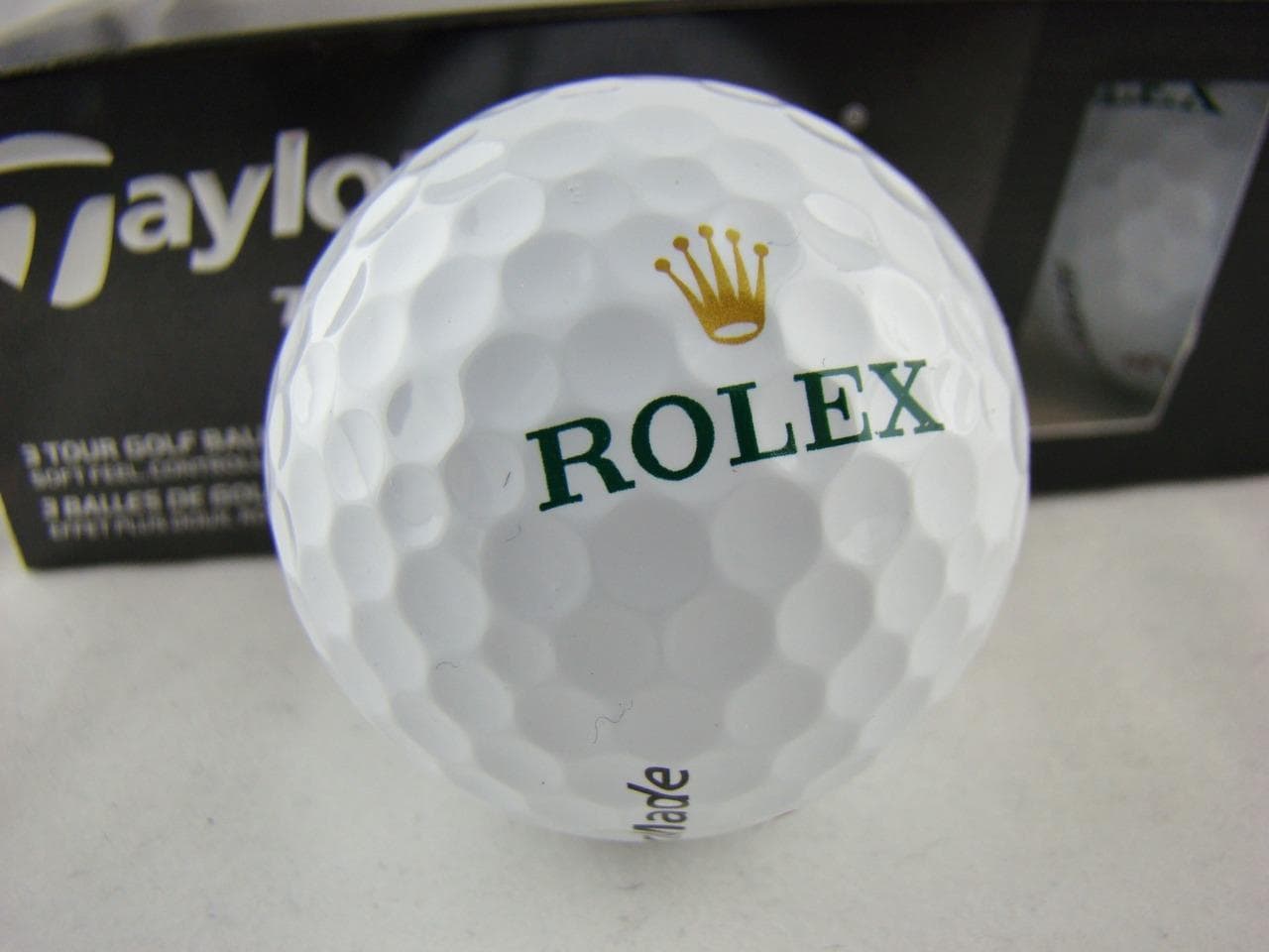 New Original Rolex Taylor Made Tour Preferred X 3 Golf Ball Set