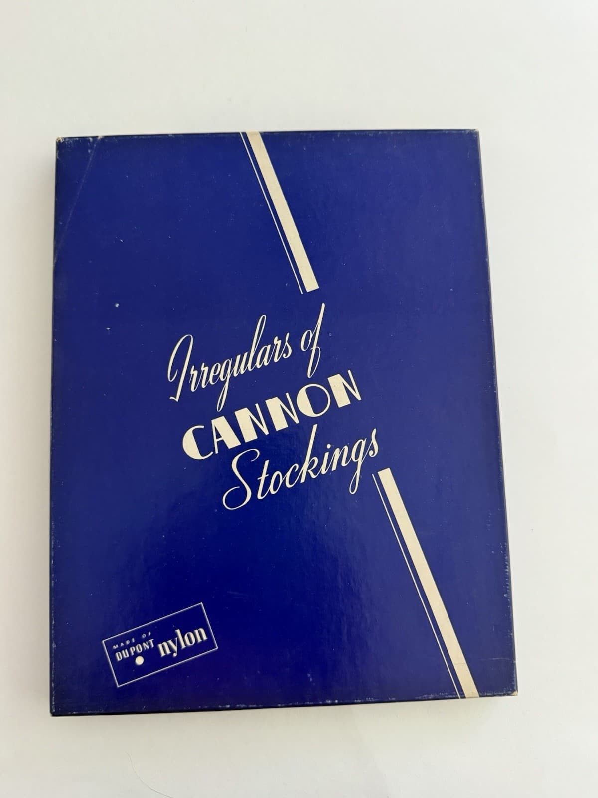 Vintage Cannon Seamed Flat Knit Stockings 3 Pairs In Box