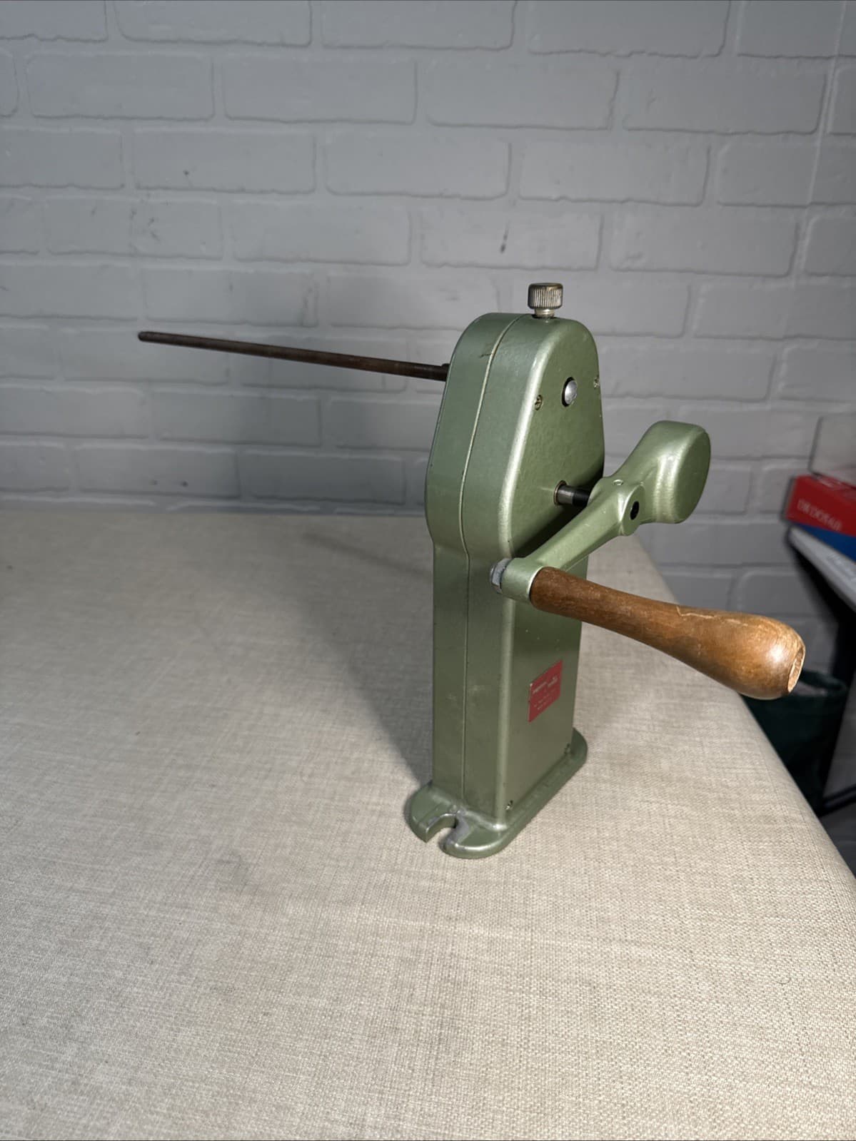 Vintage Magnasync Moviola Film Winder Rewinders System Hand Crank