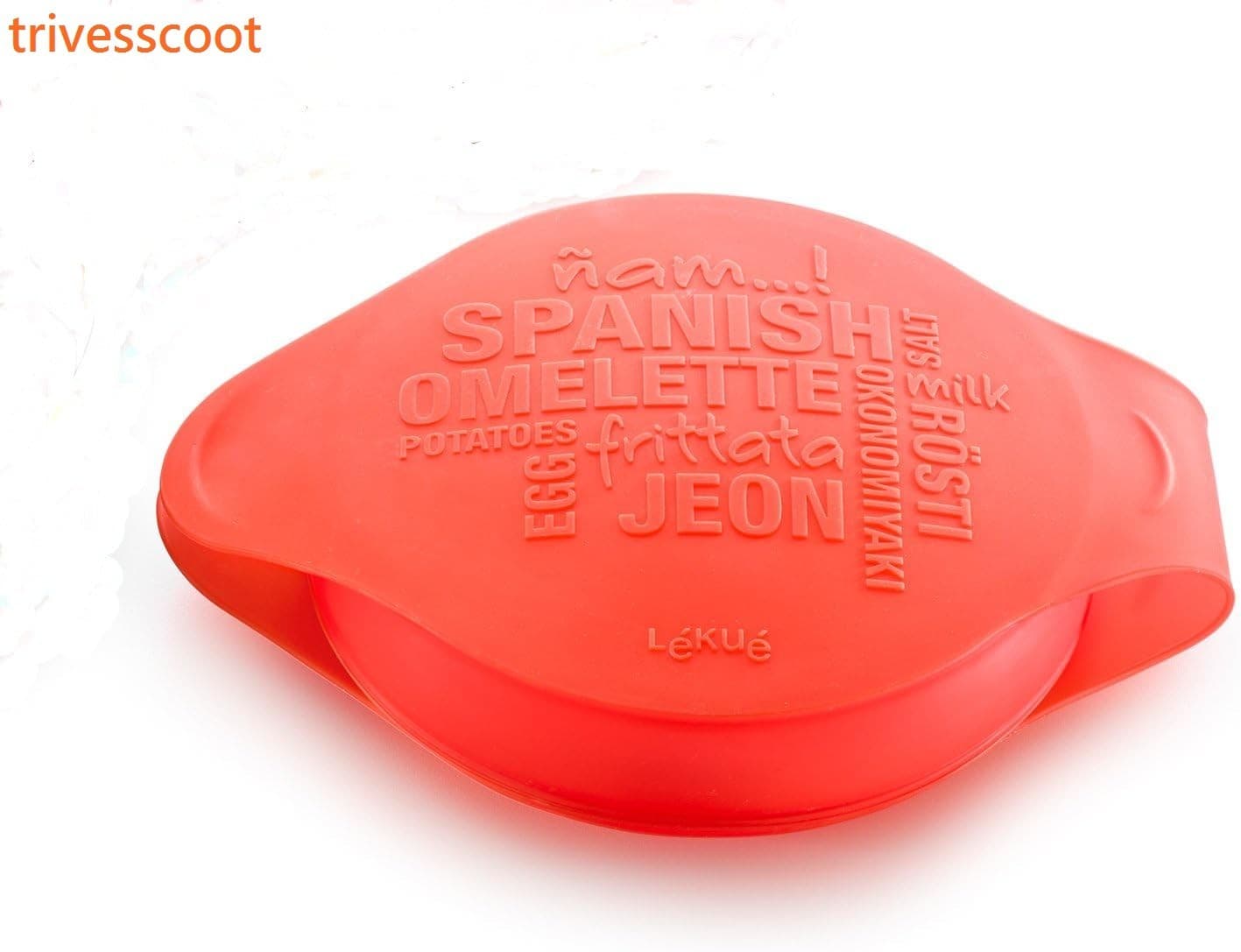 Spanish Omelet/Frittata Maker, Model # Red Small