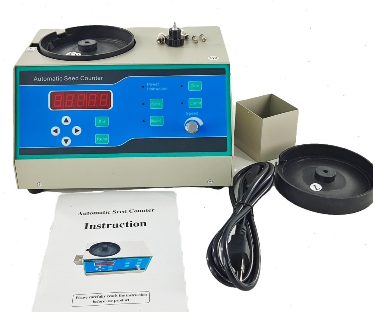 Digital Automatic Seed Counter with 2 Sample Plates for Various Seeds