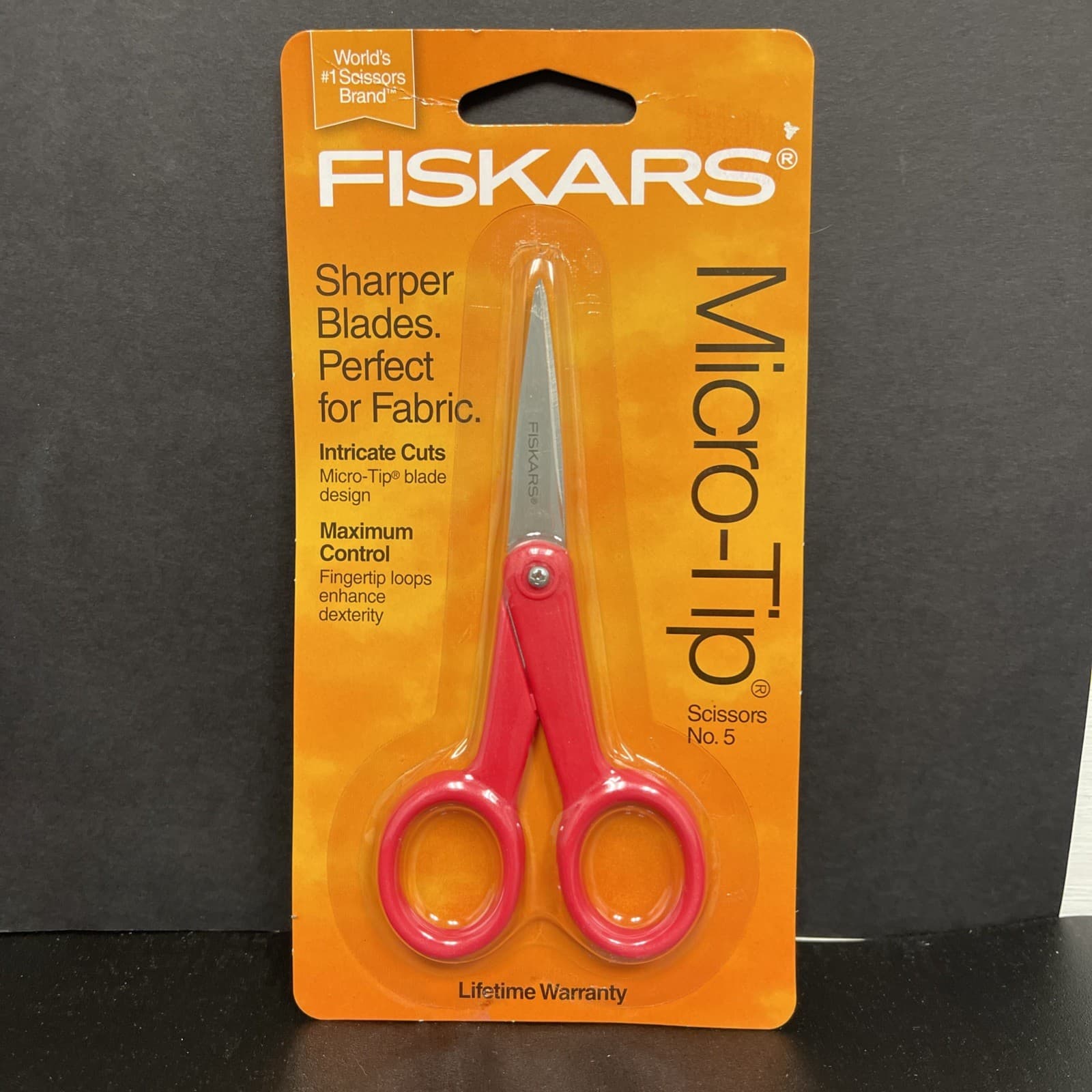 Fiskars Micro-Tip No. 5 Scissors - New