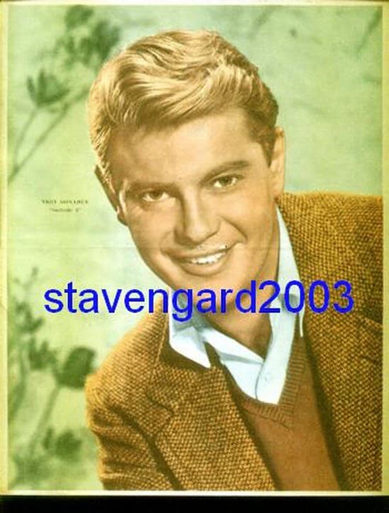 TROY DONAHUE Surfside 6 POSTER Argentina 1960's