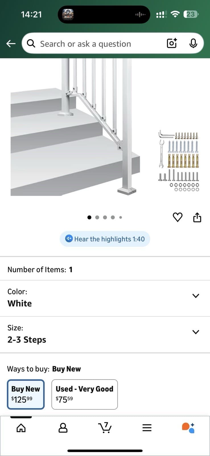 Adjustable Handrails for Outdoor Steps Handrail Picket 2 Or 3 Steps