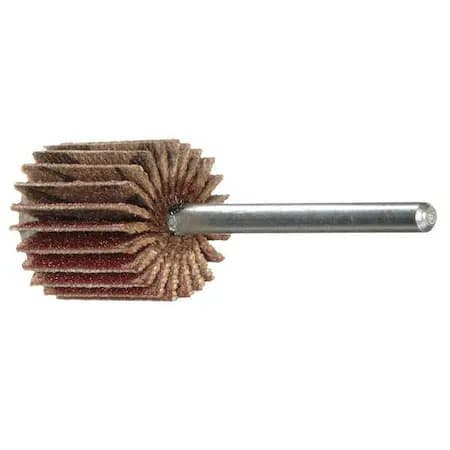 Merit 08834137580 Flap Wheel, 3/4 Dia, 5/8 W, Shk 1/8, 60