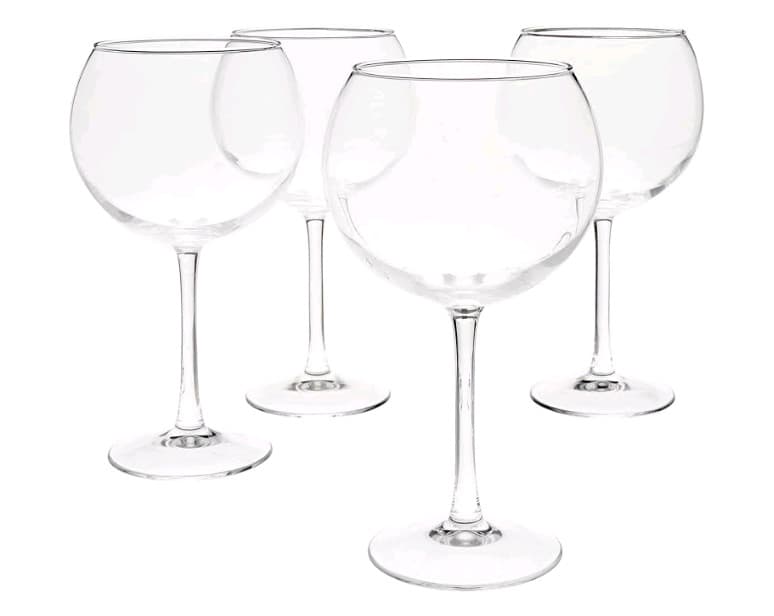 Red Wine Balloon Wine Glasses 20 Ounce Set of 4