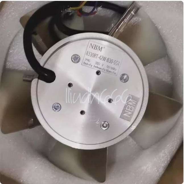 New 1PCS NBM 8330RT-42W-B30-S51 Spindle Motor Fan 3*AC 380V 50/60Hz