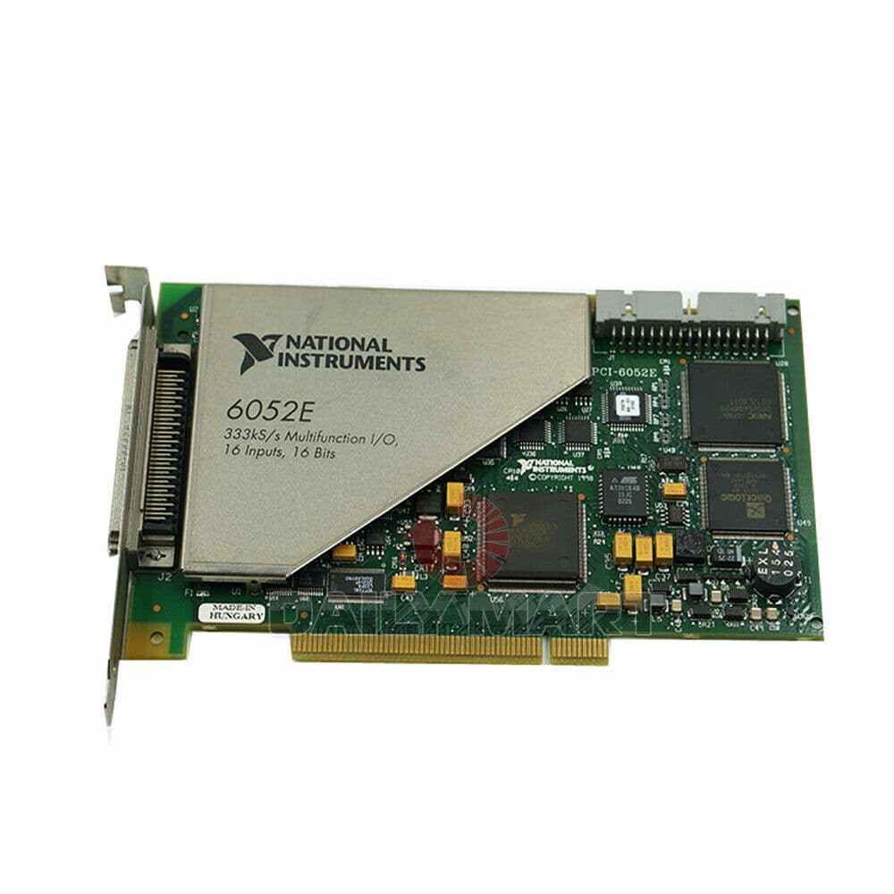 Used & Tested National Instruments PCI-6052E Card Analog Input