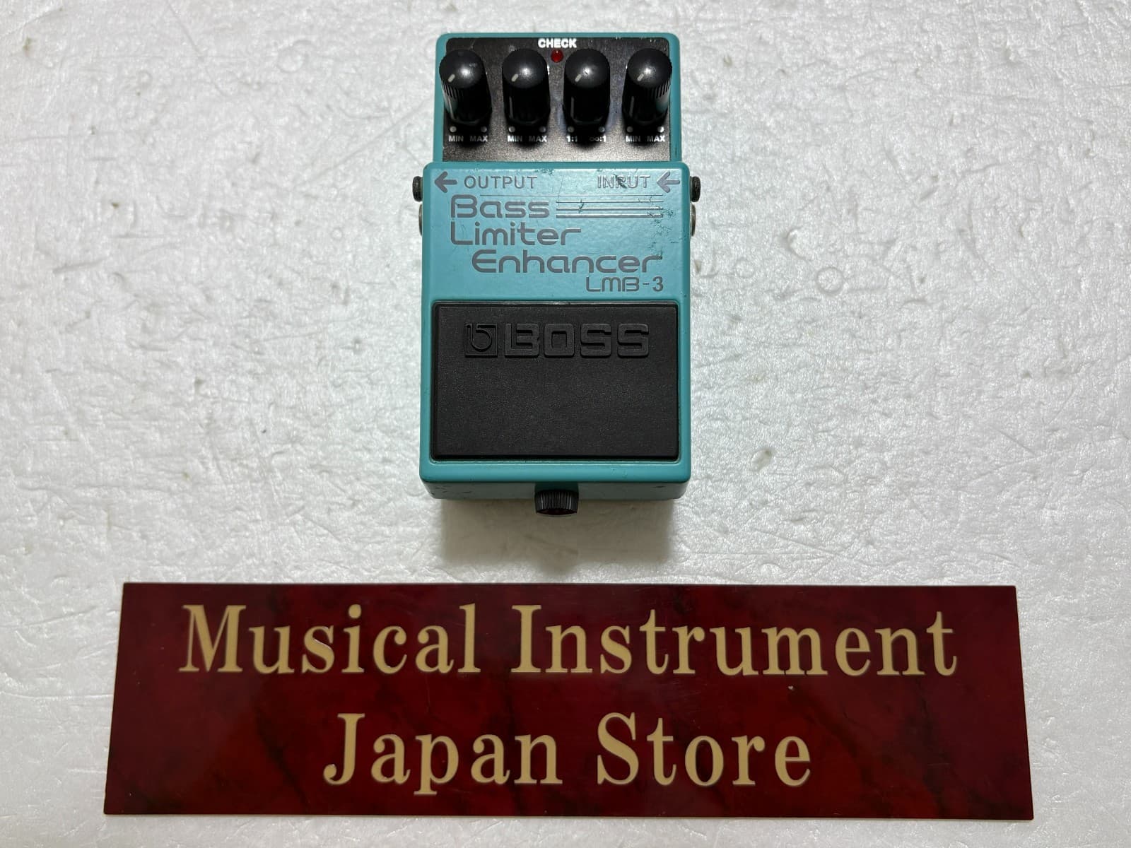 Boss LMB-3 Bass Limiter Enhancer Guitar Effect Pedal Used from Japan