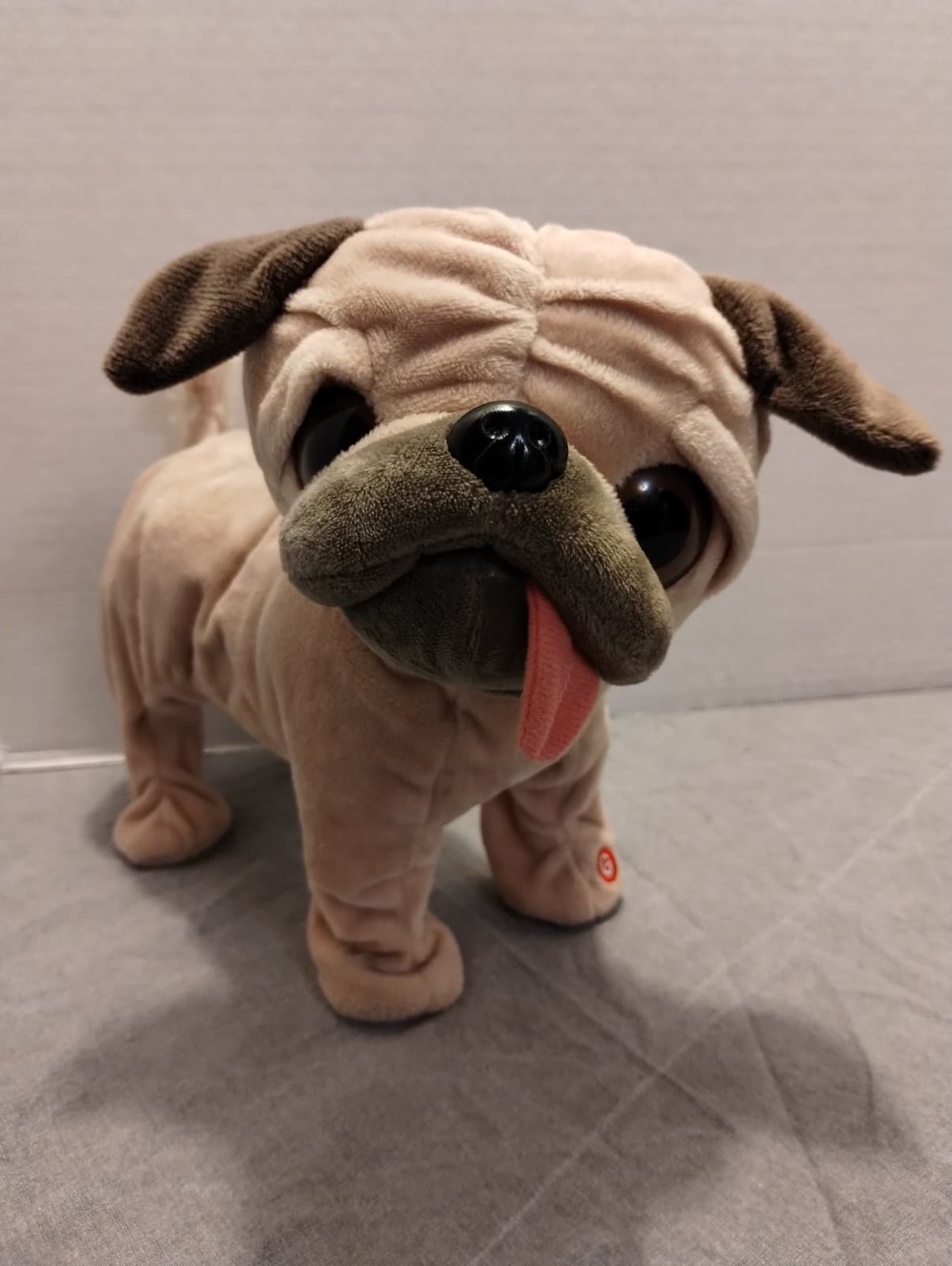 Pug Puppy Dog Gemmy Dancing Sings Watch Me Whip Nae Nae 8.75” Tall VIDEO
