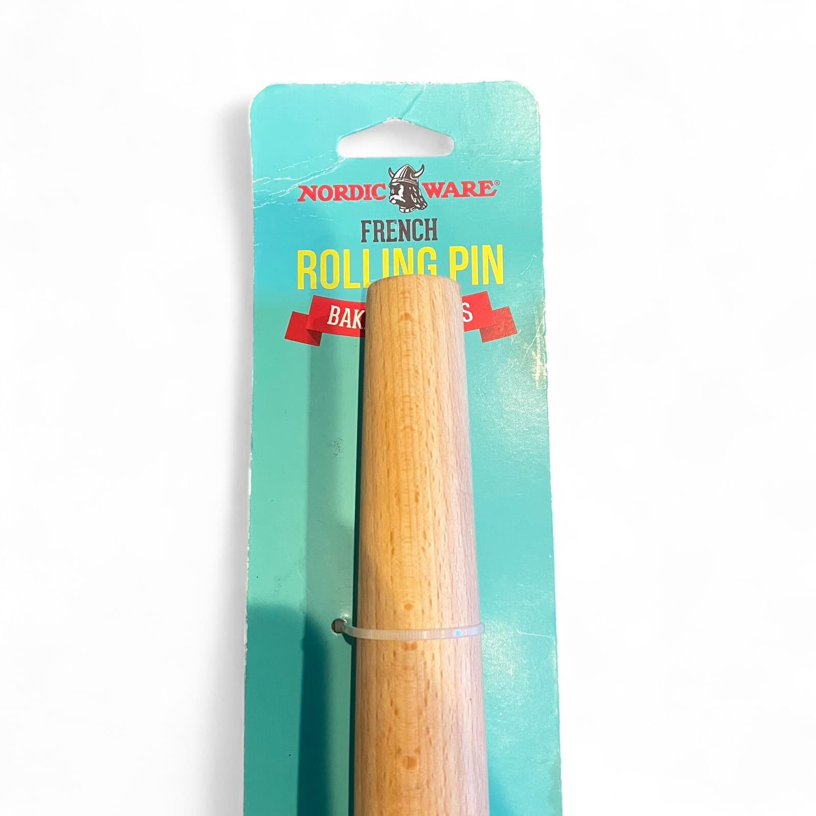 Nordic Ware Wooden Wood French Rolling Pin 19 Inches Long New In Packaging
