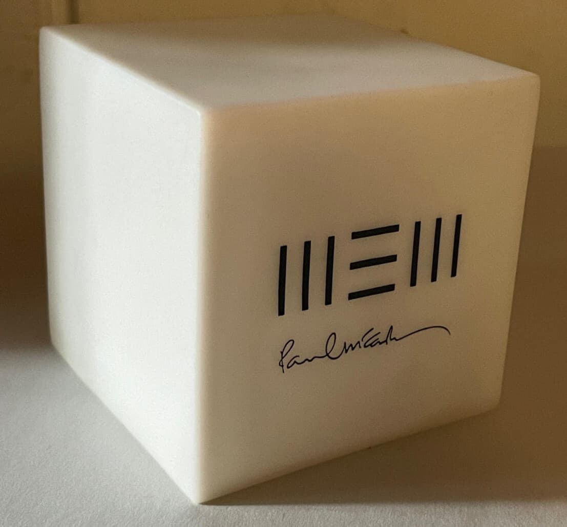 RARE Paul McCartney III Promotional Light Up Dice Cube TESTED WORKING