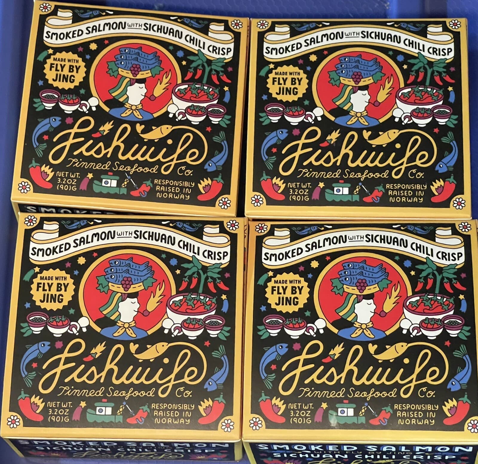 ⭐️🐟 FishWife 🐟⭐️ Smoked Salmon 4pack