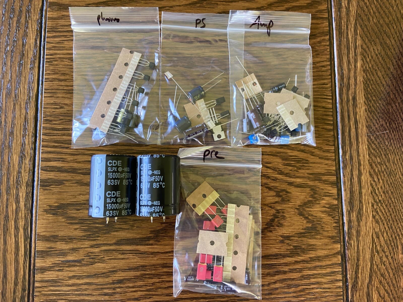 Marantz 1070 Complete Rebuild Kit High-Quality Amplifier Recap Transistors