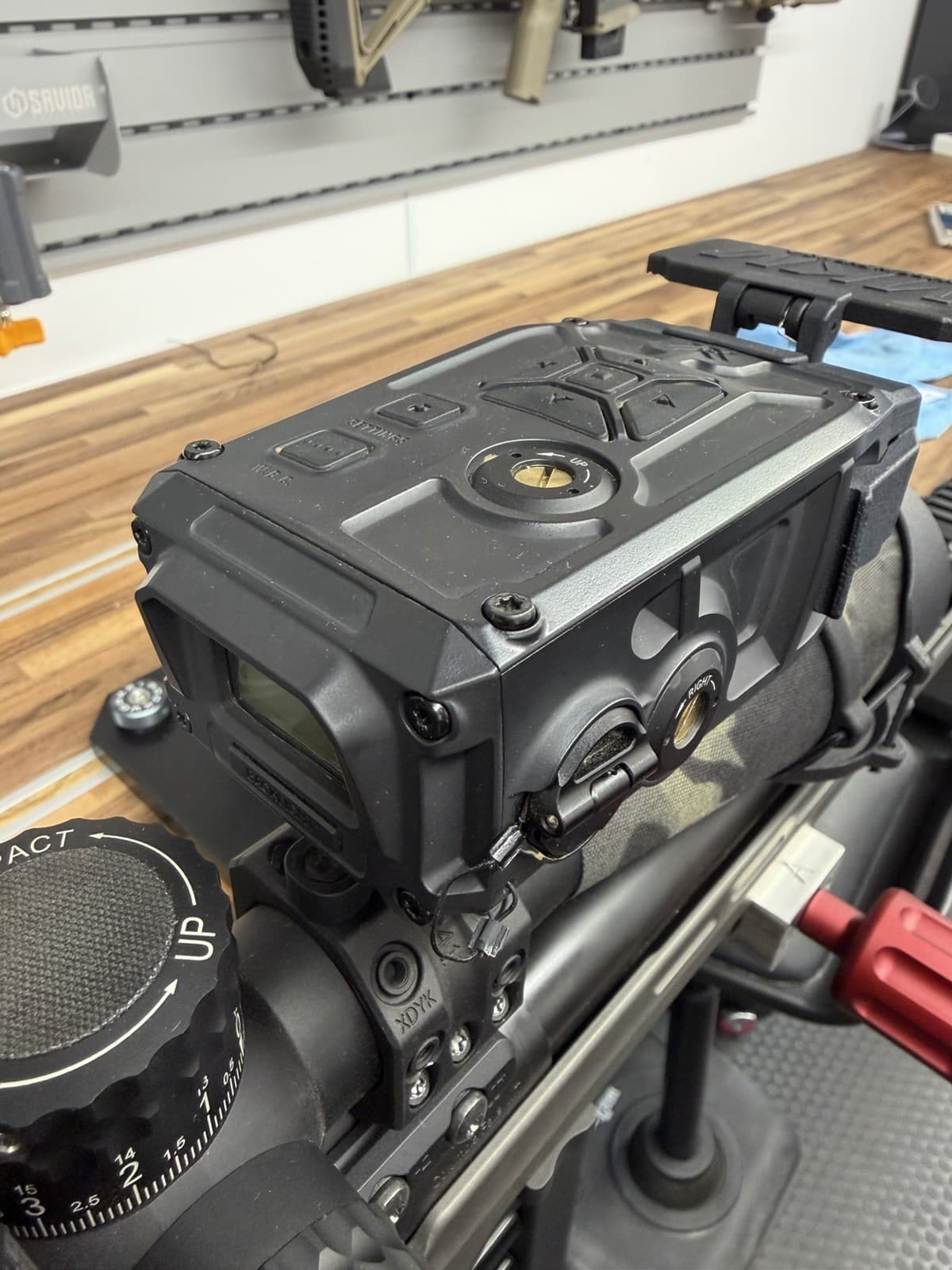 Vortex Optics Impact 4000 Ballistic Rail Rangefinder - LRF-IMP4000 (Black)