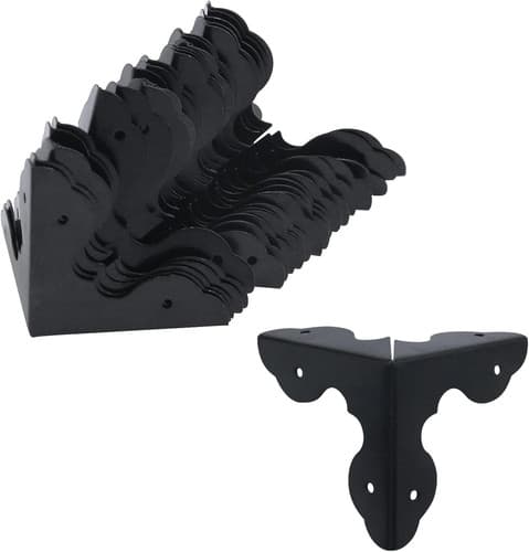 Antrader 24Pcs Case 3.3 x x 3.3cm/1-1/4" x 1-1/4" x 1-1/4"(L*W*H), Black