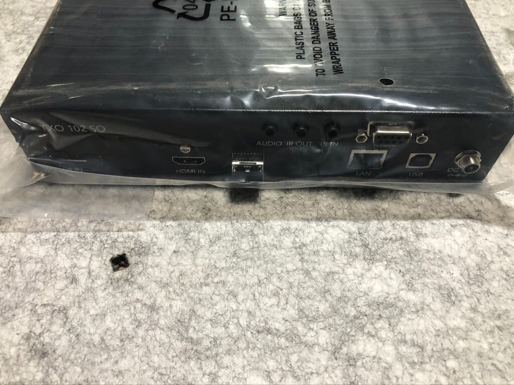 Christie Terra TXO 102 SO SDVoE HDMI Video Audio Transmitter Fiber Optic Network