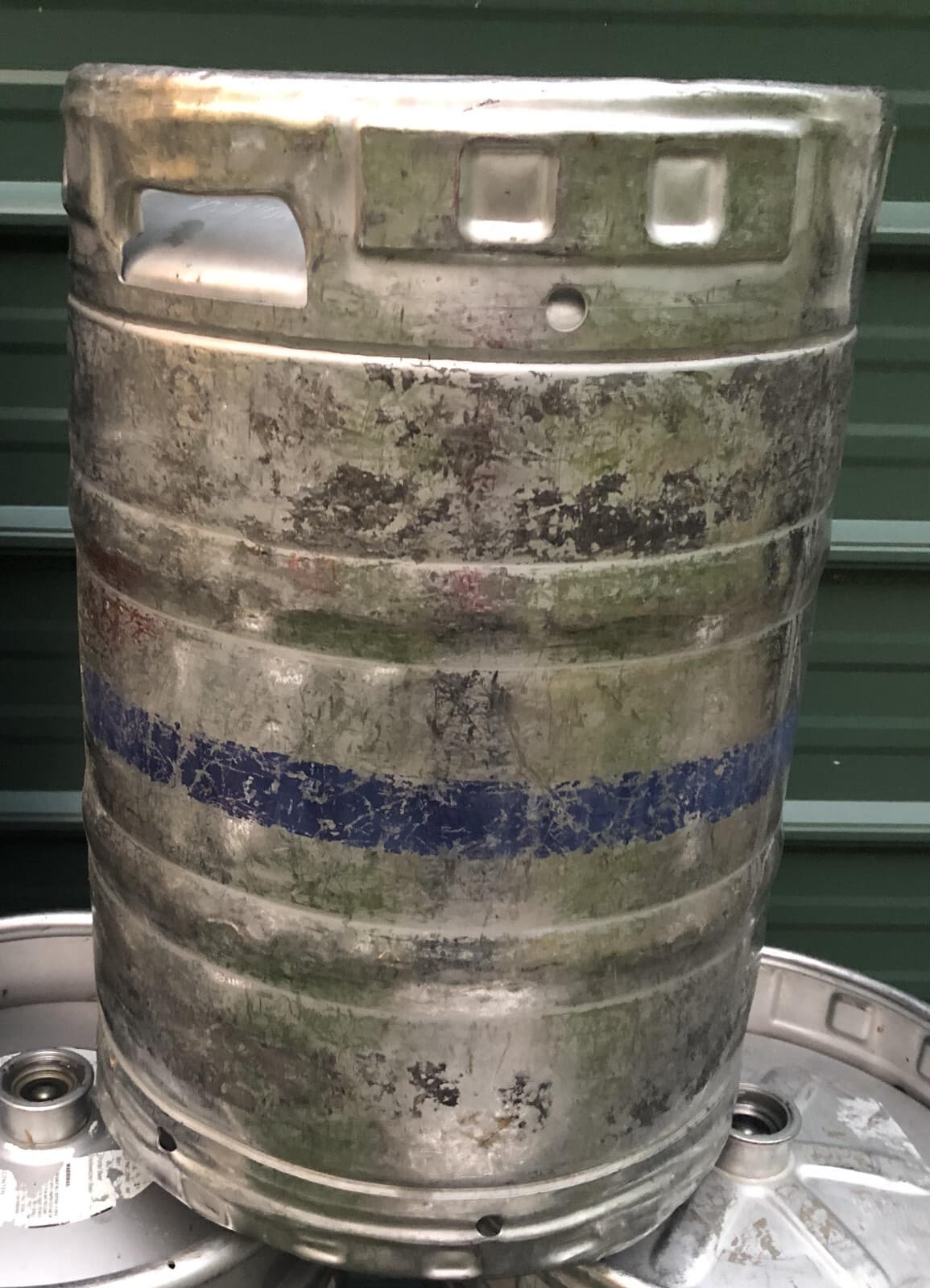 Half Barrel 15.5 Gallon Beer Keg can stainless steel empty Gordon Biersch corny