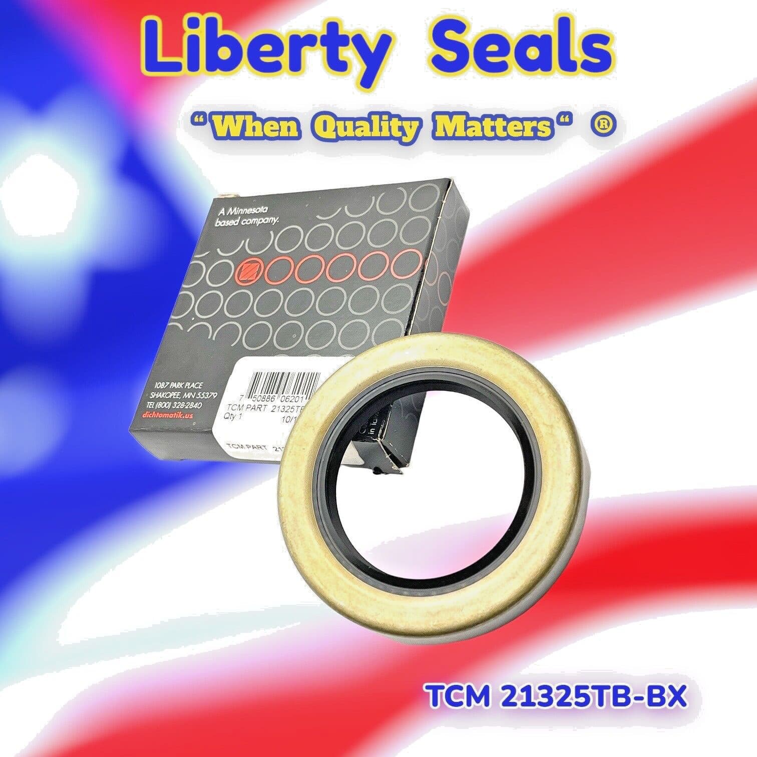 TCM 21325TB-BX NBR Carbon Steel Oil Seal, TB Type By Dichtomatik