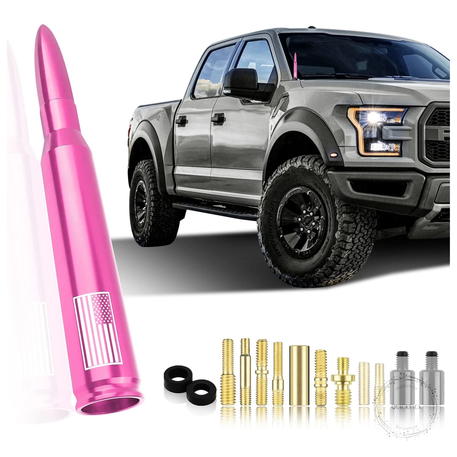 Car Bullet Antenna,Truck Exterior Decoration Accessories Car Vehicle Replacement