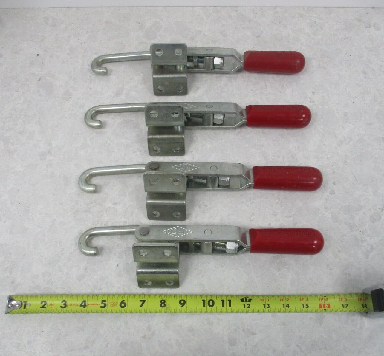 LOT OF 4 DESTACO 381 TOGGLE LATCH CLAMPS, V0429