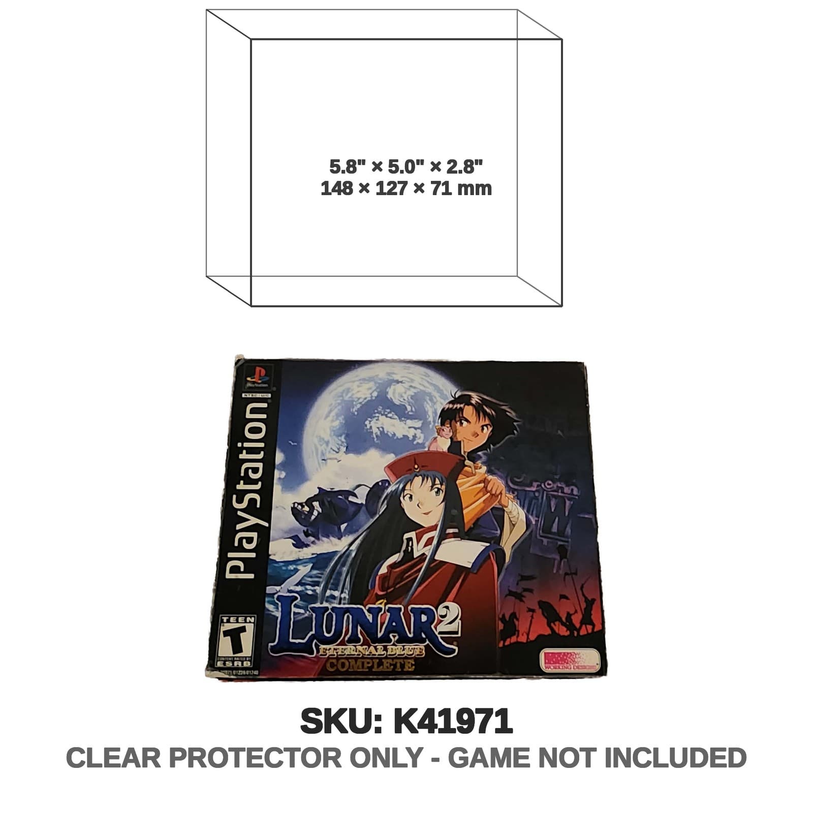 Protector For Lunar 2 Eternal Blue Complete (PS1)