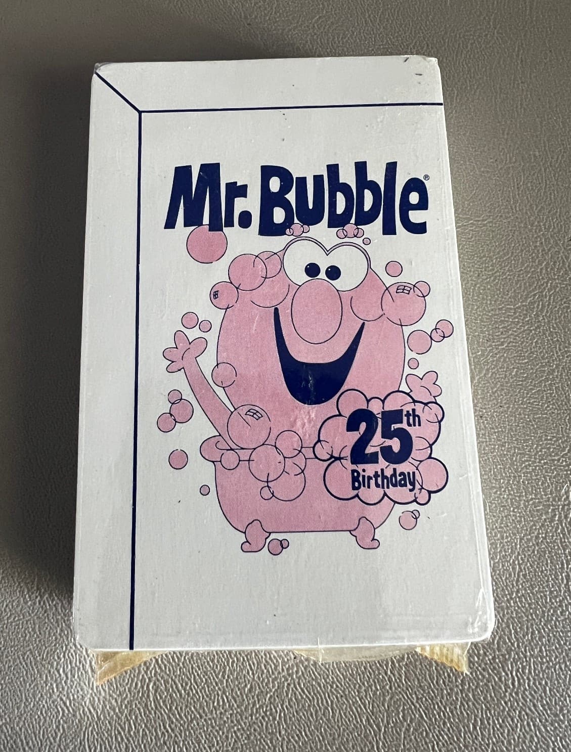 Vintage Mr. Bubble 25th Birthday Sealed Playing Cards