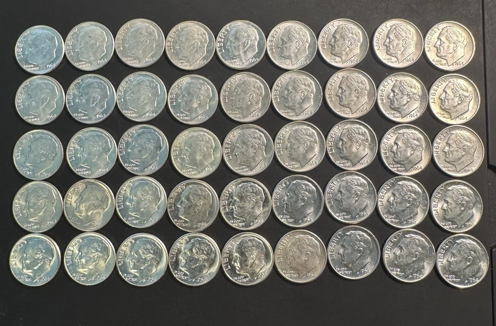 Uncirculated Roosevelt Dime 90% Constitutional Junk Silver Choose How Many!!