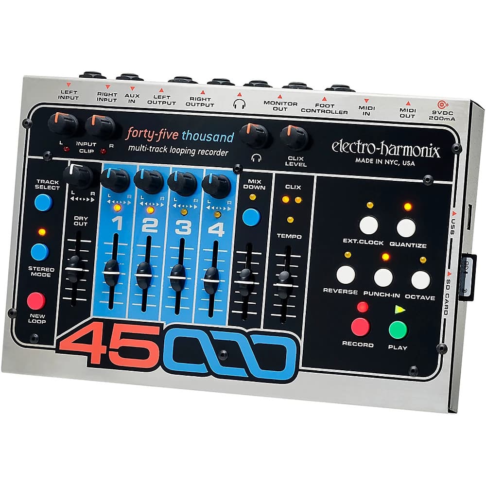 Electro-Harmonix 45000 Multi-Track Looping Recorder 197881354961 RF