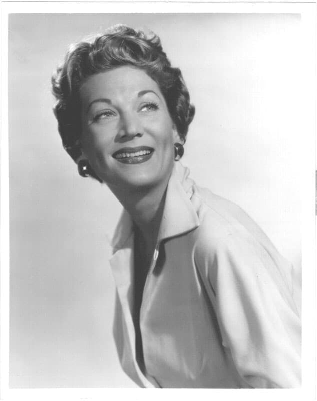 Original 7"x9" Photo - LOUISE ALBRITTON (of "Son of Dracula") - 1954 - NBC