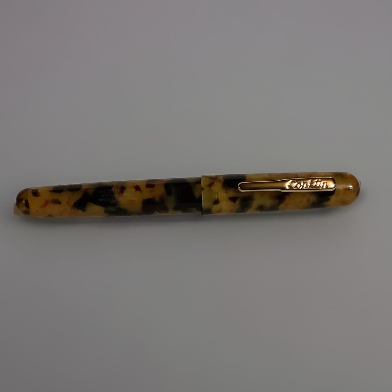 Conklin All American Fountain Pen - Tortoiseshell New #5 Tip