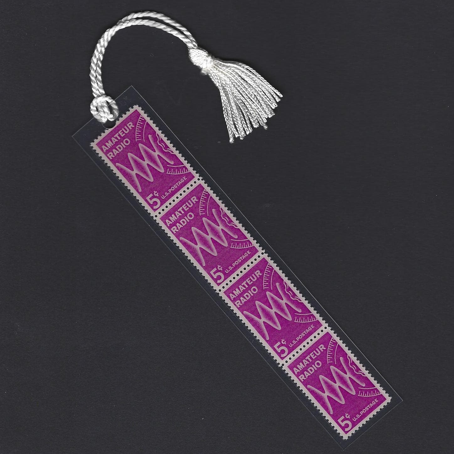 Amateur Radio - Vintage Set of 4 Stamps Bookmark Unique L@@K!