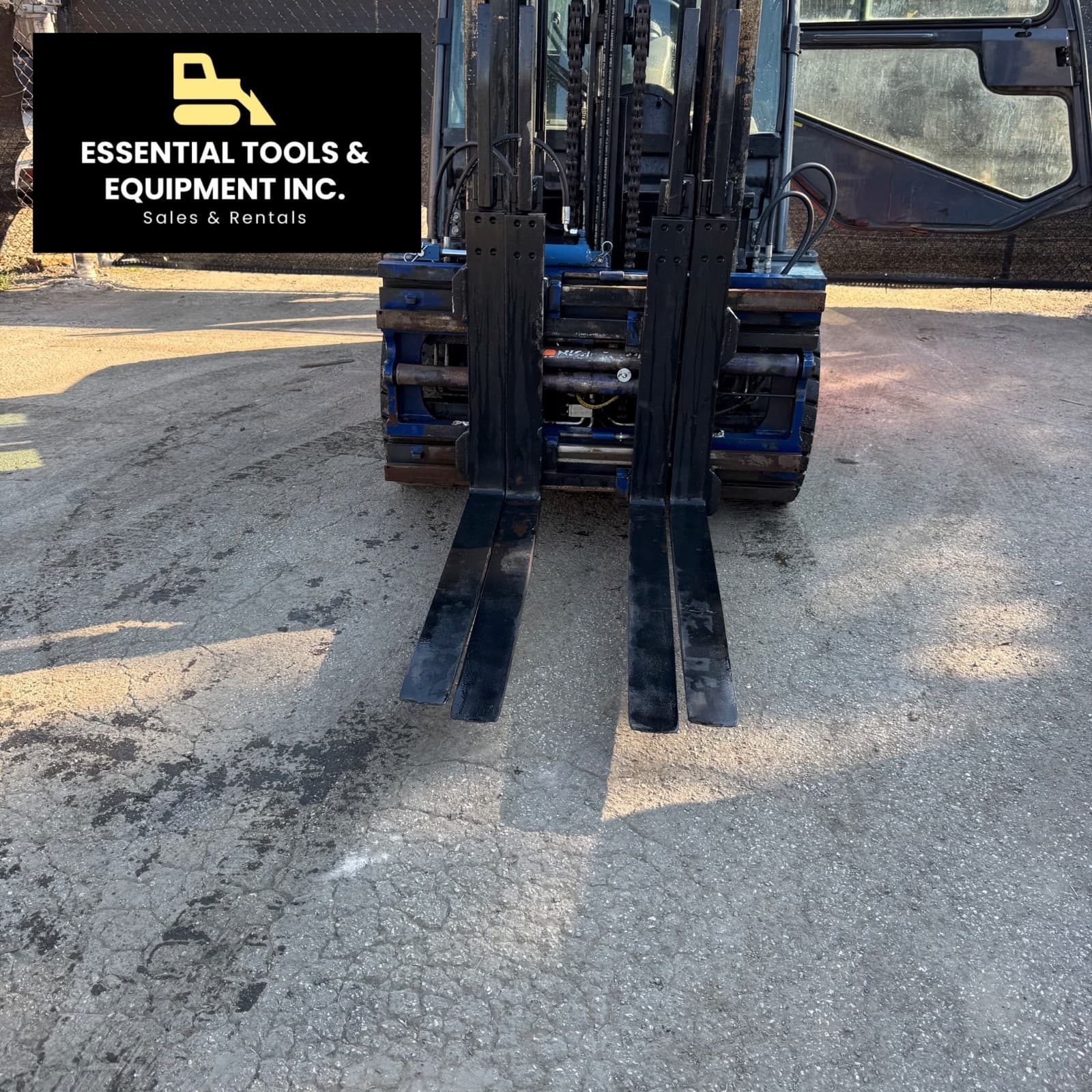 Rightline LP8C-C5B0-C Single-Double Pallet 42'' Forklift Attachment Class III