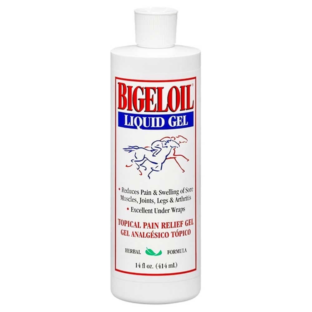 Absorbine Bigeloil Liniment Gel, Refreshing Topical Rub for 14 Ounce, Green