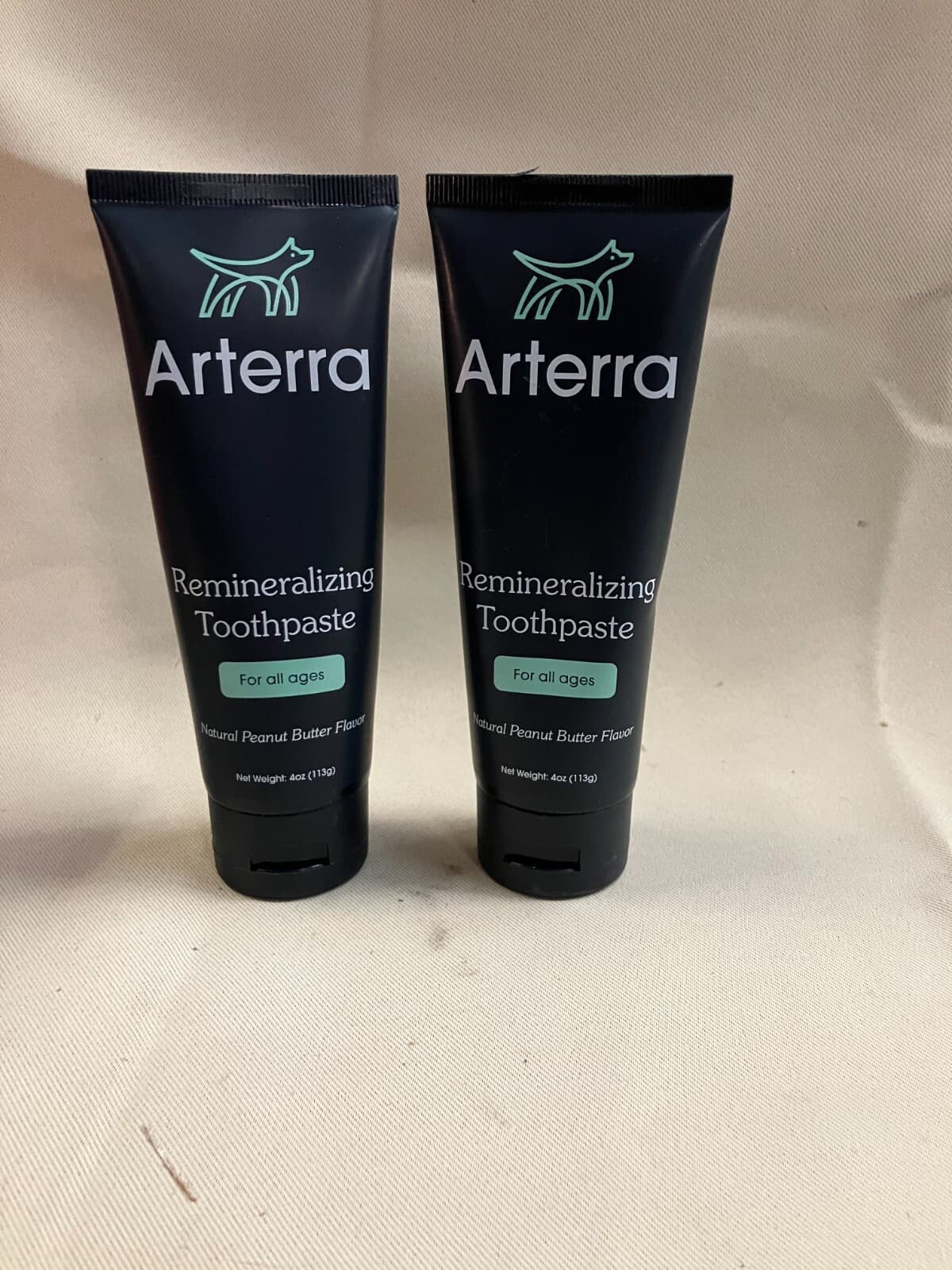 Remineralizing Dog Toothpaste, Vet-Grade, Nano-Hydroxyapatite, Plant-Base 2 pk