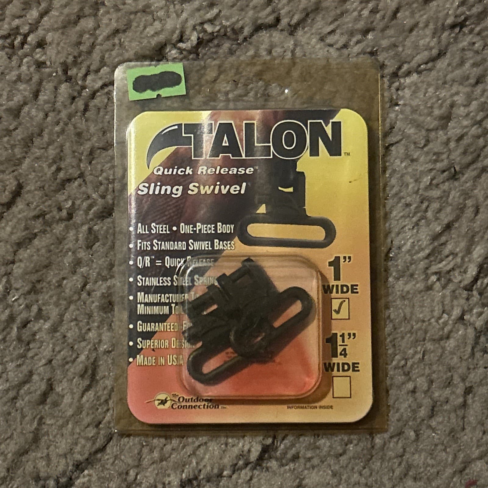 The Outdoor Connection Talon Quick Release Sling Swivels 1"