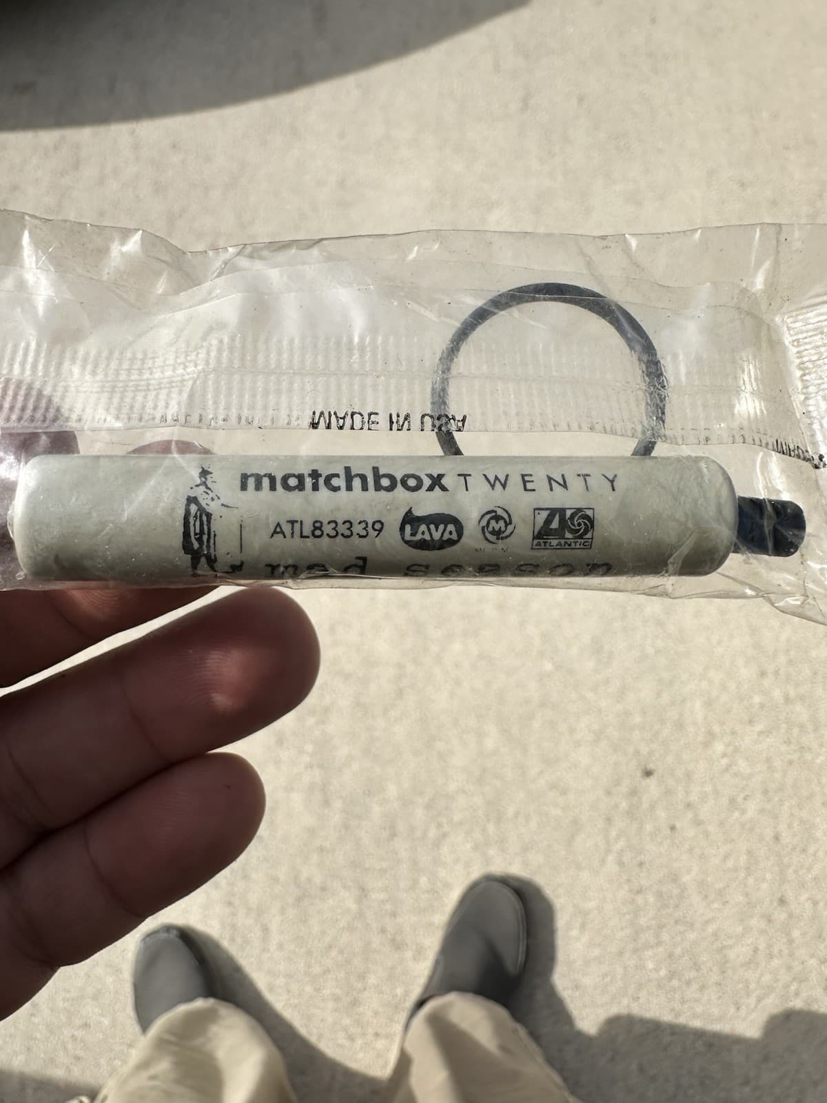 Matchbox Twenty Mad Season Promo flashlight sealed 2000