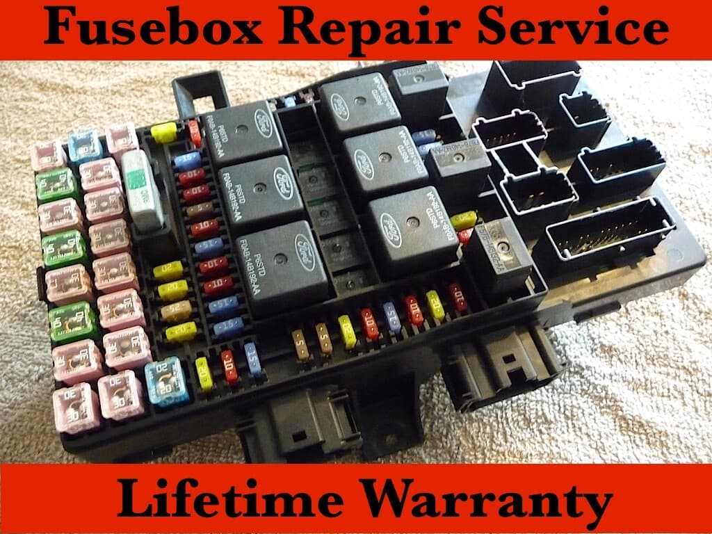 2004 - 2008 F150 F-150 FUSE BOX "REBUILD SERVICE" SHIP TO US & WE FIX YOUR UNIT