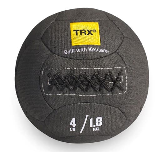 TRX 20 LB made with Kevlar® Medicine Ball – Slam-Proof, No-Slip Grip, Core HIIT